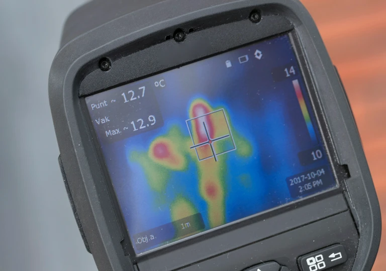 Wynik badania termowizyjnego